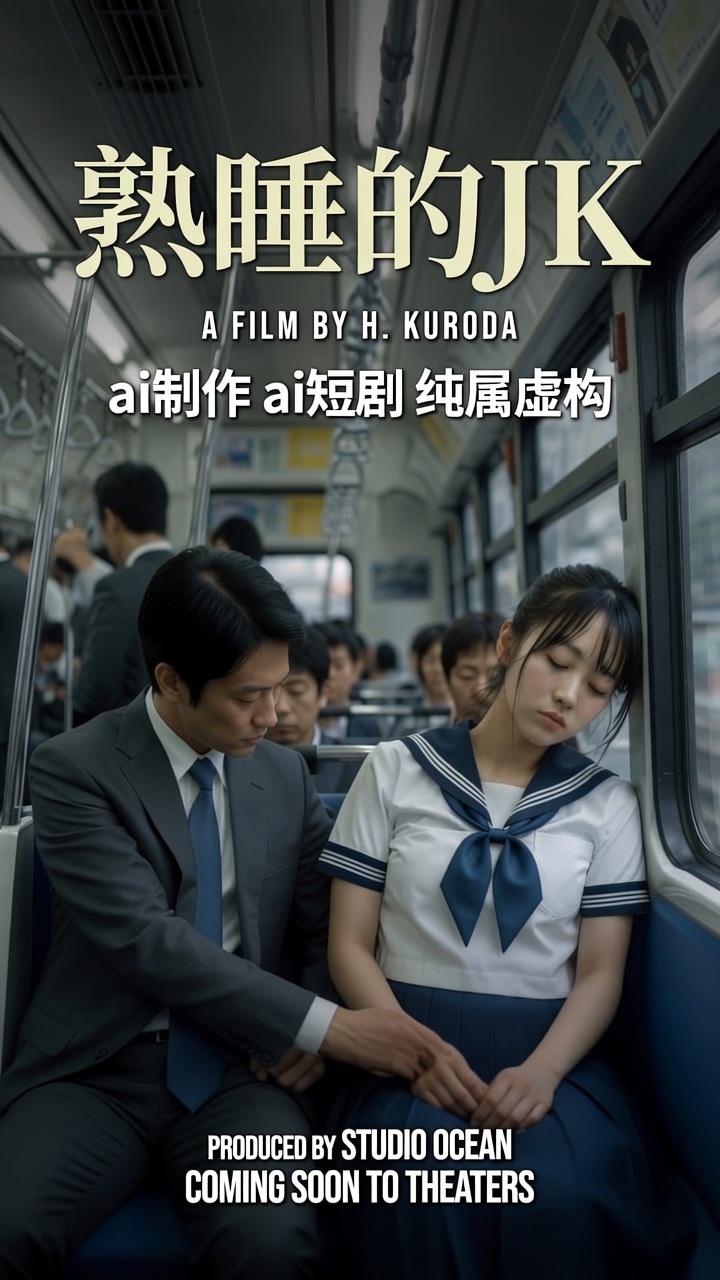 痴汉与熟睡JK海报